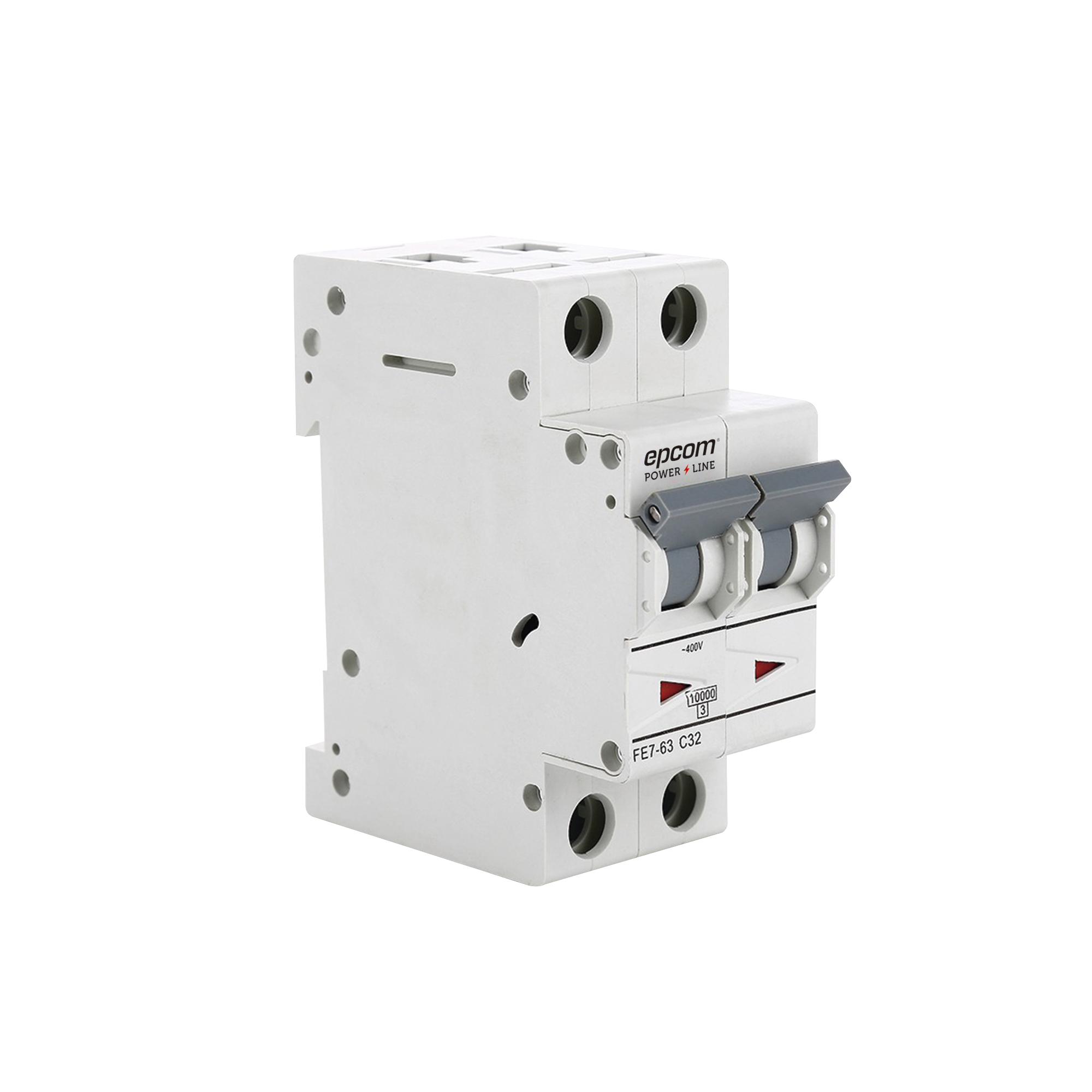 FE763|Protecci??n T?®rmica 2P, 32A,  Corriente Alterna  400 V CA para Aplicaci??n Fotovoltaica Montaje Riel DIN